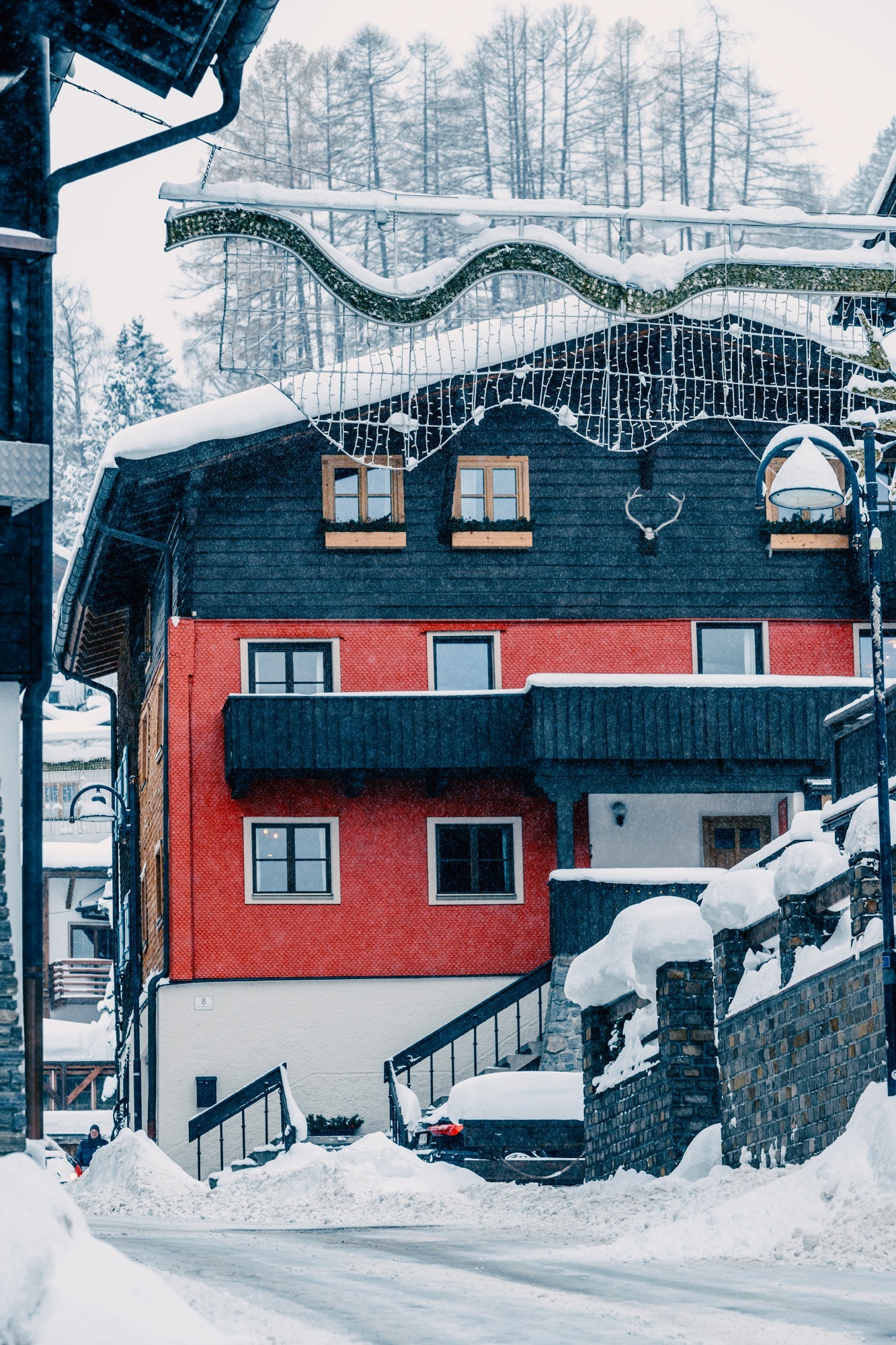 Das Haus – Haus Richard Falch in zentraler Lage von St. Anton am Arlberg