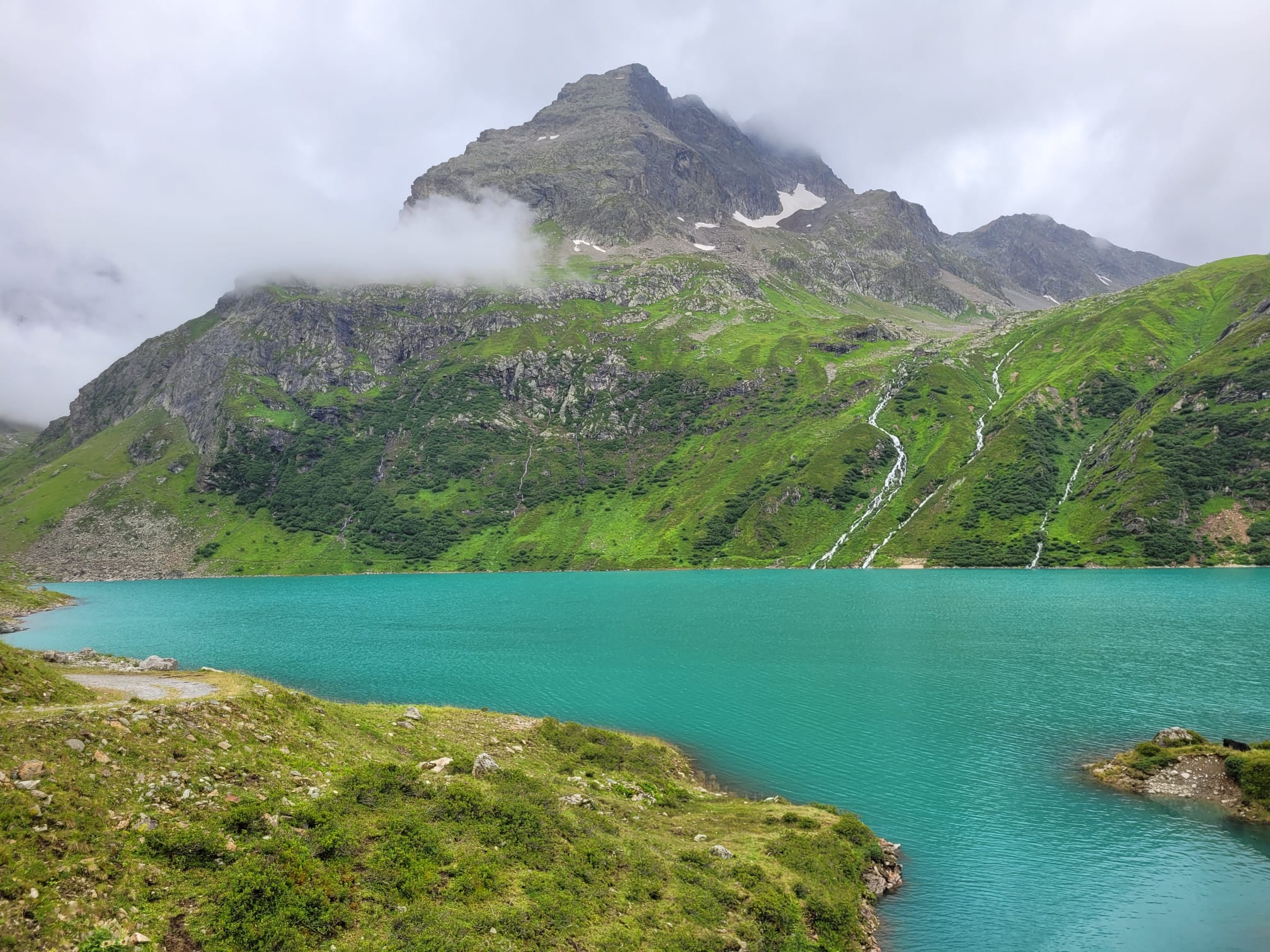Bergblick Sommer