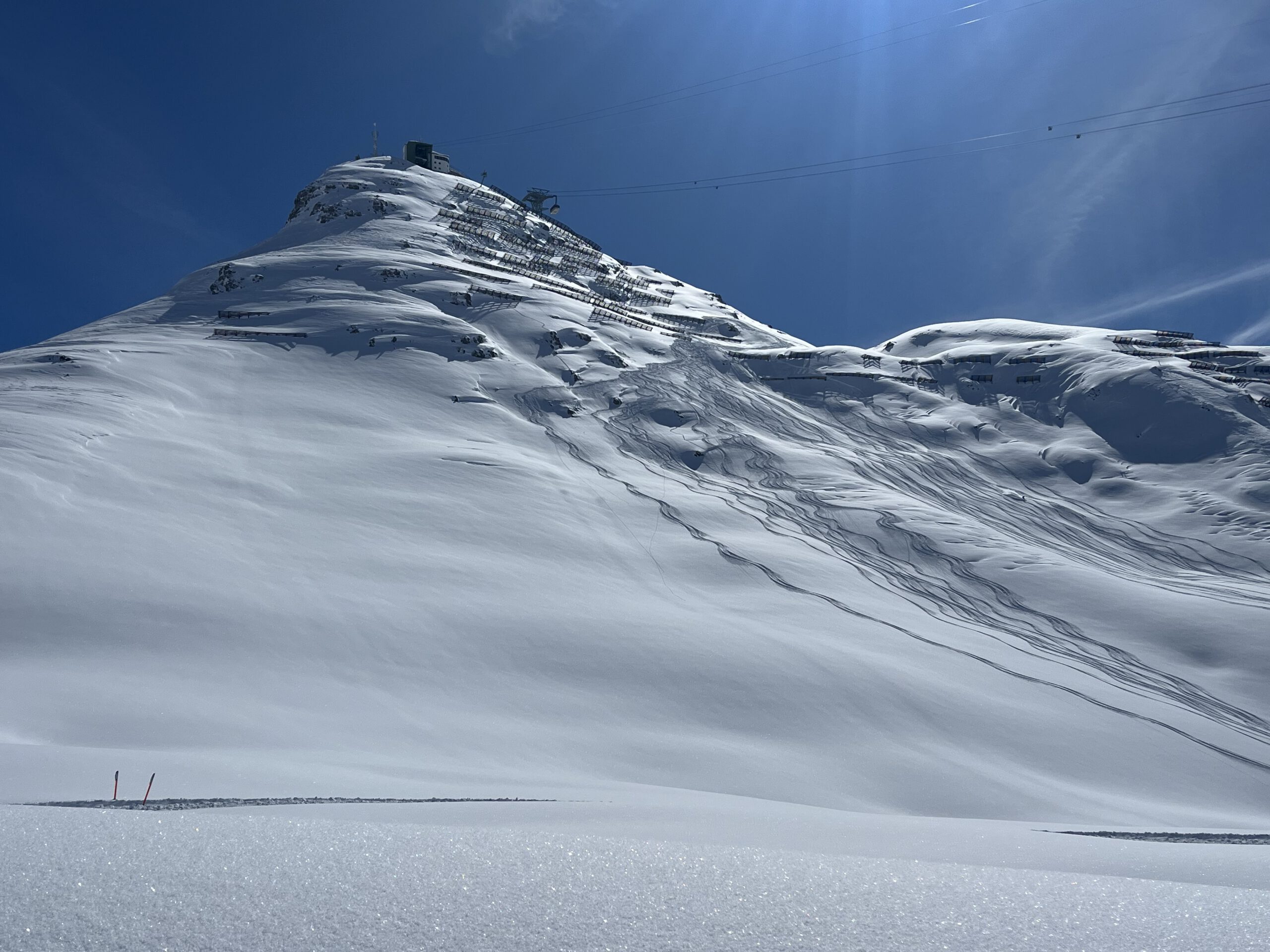 Bergblick Winter
