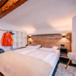 Doppelzimmer Chalet St Anton am Arlberg Schlafzimmer Ferienwohnung