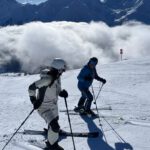 Skipiste St Anton Arlberg perfekt präparierte Pisten Winter