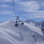Flexenbahn im Skigebiet Ski Arlberg – Verbindung von St. Anton nach Zürs und Lech