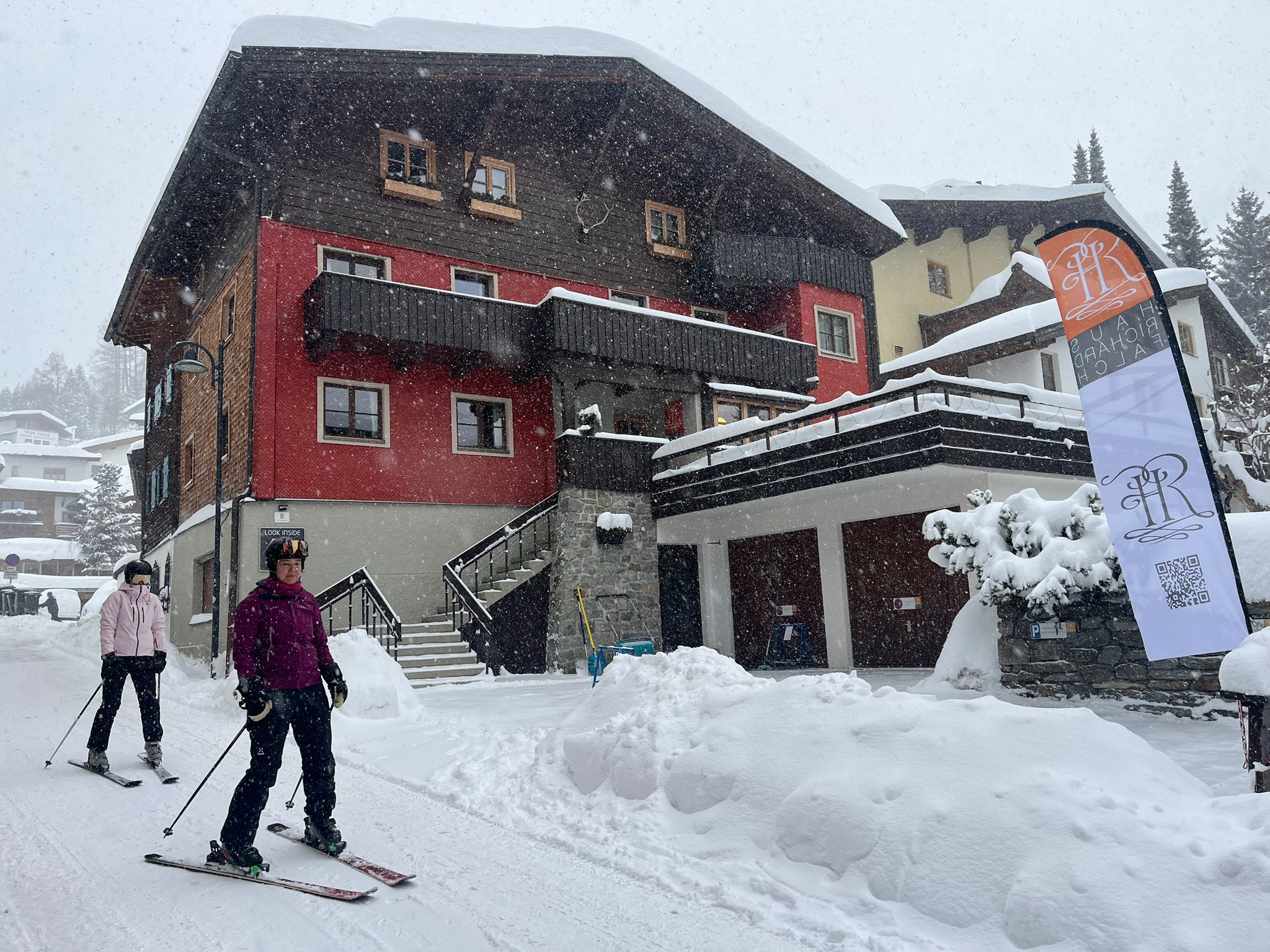 Chalet-Apartment Haus Richard Falch in St. Anton am Arlberg – zentrale Lage nahe Galzigbahn
