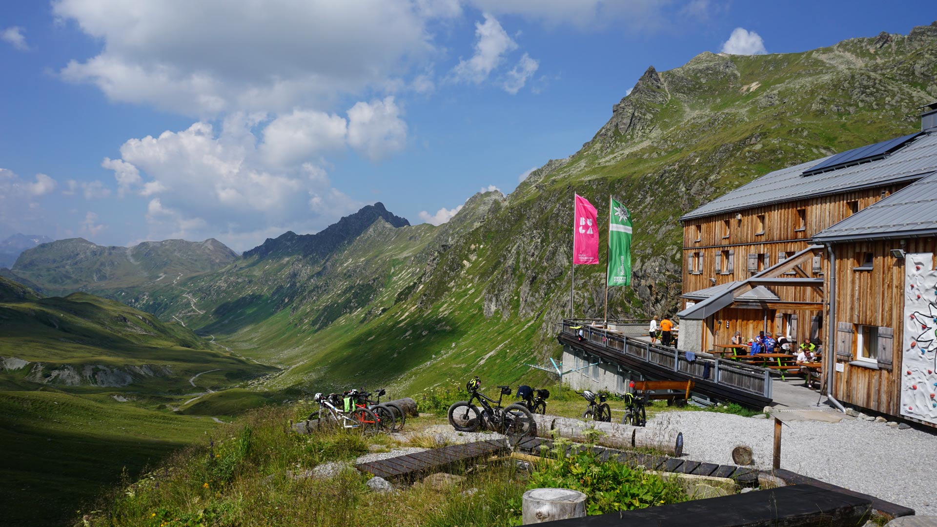 Neue Heilbronner Hütte bei St. Anton am Arlberg