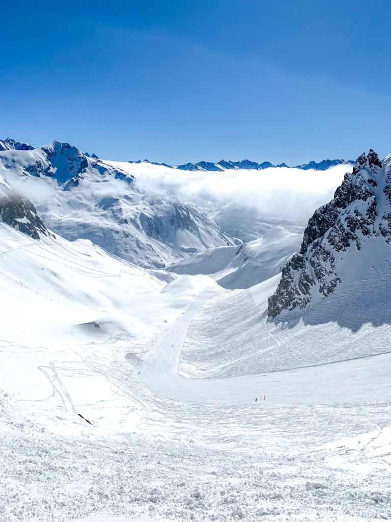 Zürser Täli im Skigebiet Ski Arlberg bei St. Anton am Arlberg
