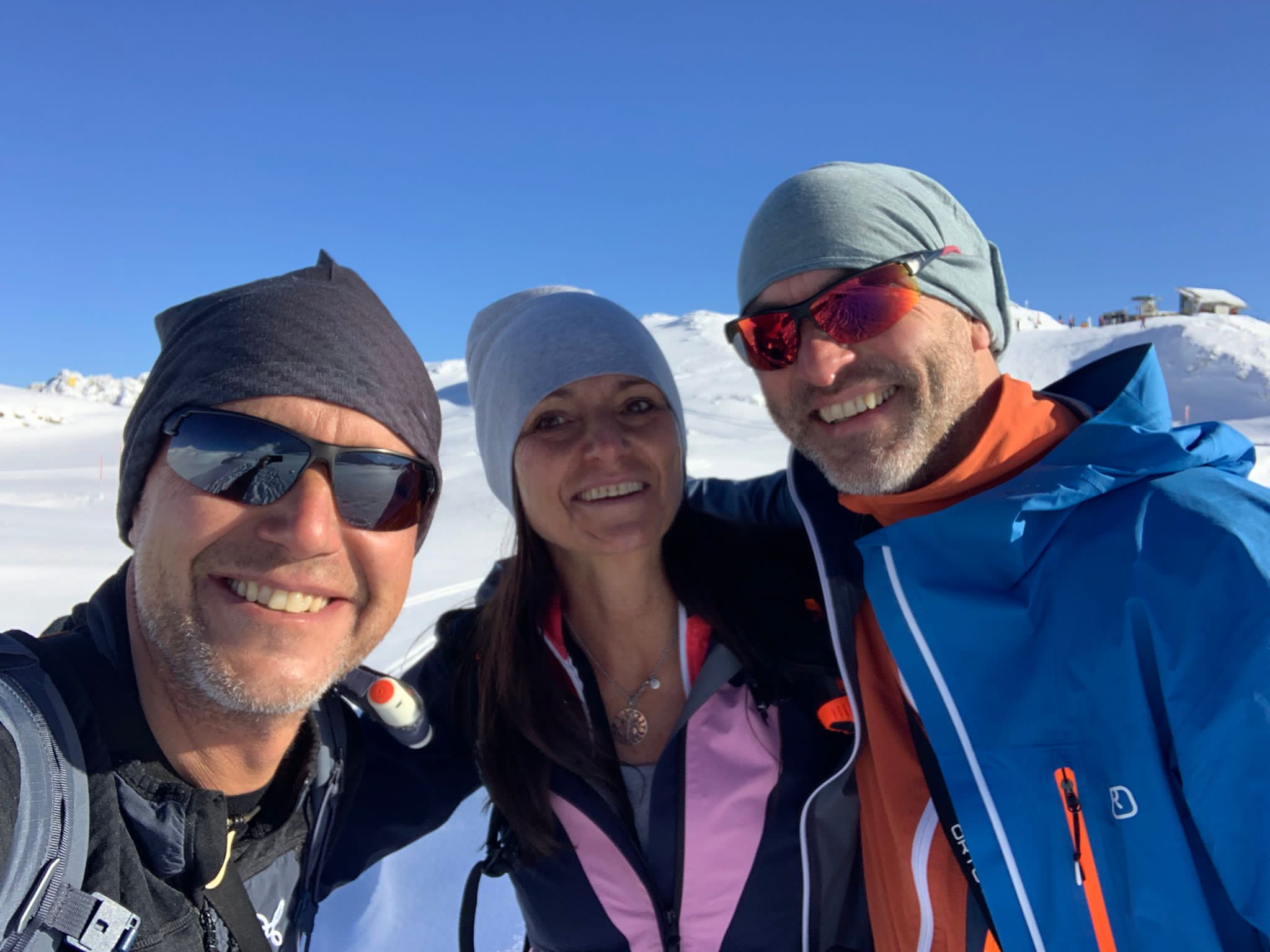 Martin, Bibi and Clemens – your contacts at Haus Richard Falch in St. Anton am Arlberg